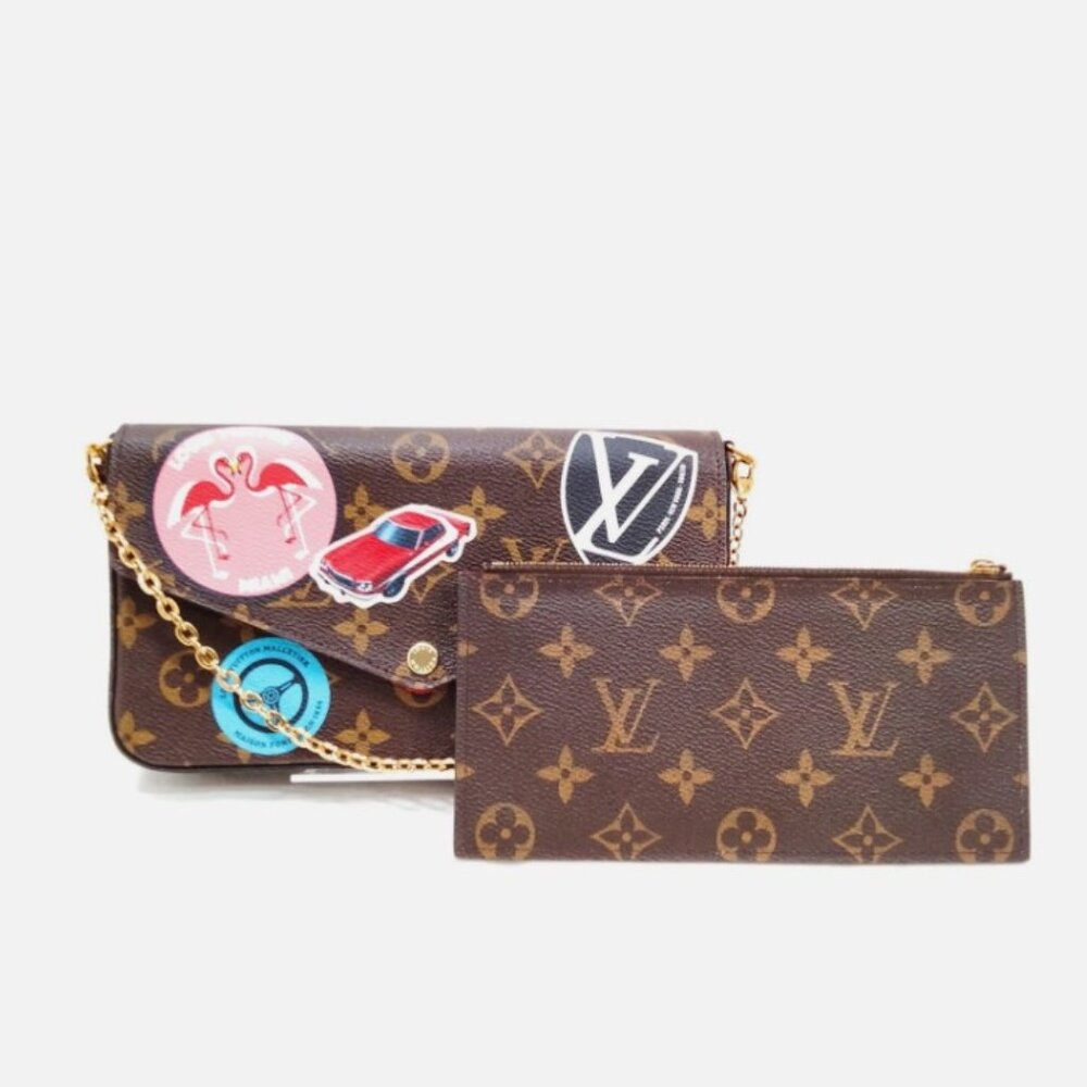 [Final Price] LOUIS VUITTON Felicie Pochette Limited Edition Monogram Canvas